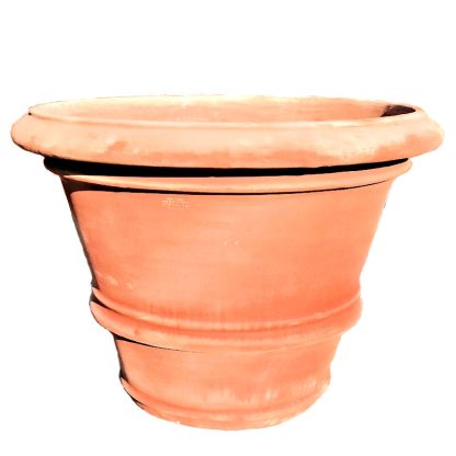 Articolo 101grande vaso grande classico liscio in terracotta