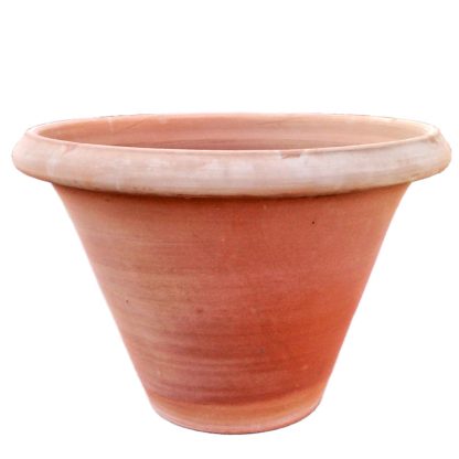 Articolo 107 vaso classico liscio in terracotta