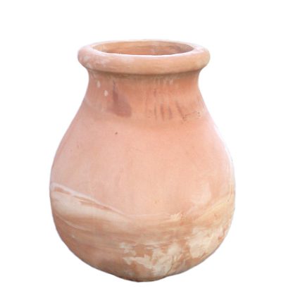 Articolo 57601 anfora olla Romana liscia in terracotta