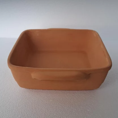 Pirofila quadrata semilavorato in terracotta - immagine 2