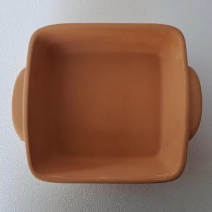 Pirofila quadrata semilavorato in terracotta - immagine 3