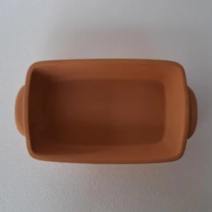 Pirofila rettangolare semilavorato in terracotta - immagine 3